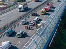 Karambol na AOW, 13 lipca 2026 r.