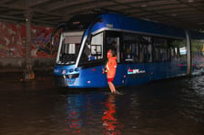<p>Intensywne ulewy we Wrocławiu - interwencje służb, 15 lipca</p>