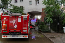 <p>Intensywne ulewy we Wrocławiu - interwencje służb, 15 lipca</p>