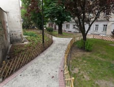 Metamorfoza na Gajowicach. Podwórko w kwartale ulic Szczęśliwej, Pereca, Lwowskiej i Jemiołowej po remoncie.