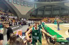 Mecz Śląska Wrocław z Partizanem Belgrad w Hali Stulecia zakończył się wygraną gości