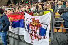 Mecz Śląska Wrocław z Partizanem Belgrad w Hali Stulecia zakończył się wygraną gości
