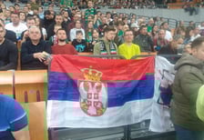 Mecz Śląska Wrocław z Partizanem Belgrad w Hali Stulecia zakończył się wygraną gości