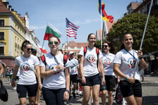 Parady drużyn z Rynku na Plac Wolności, 17 lipca 2026