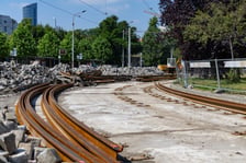 Remont torowiska na ulicach Peronowej i Stawowej