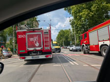 Wypadek na skrzyżowaniu Podwale i Sądowej, 18.07.2026