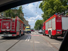 Wypadek na skrzyżowaniu Podwale i Sądowej, 18.07.2026