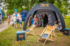 Piknik "Wakacje z Wroclaw.pl" pod wzgórzem Gajowym