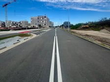 Nowy odcinek Alei Architektów (zdjęcie z końca sierpnia 2026)