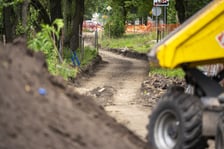 Budowa drogi rowerowej wzdłuż ulicy Ołtaszyńskiej we Wrocławiu i Radosnej w Wysokiej