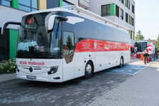 Zbiórka krwi przed kliniką Przylądek Nadziei we Wrocławiu, 1.08.2026 r.