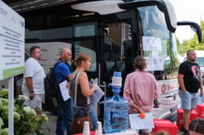 Zbiórka krwi przed kliniką Przylądek Nadziei we Wrocławiu, 1.08.2026 r.