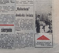<p>Wrocławska prasa z lat siedemdziesiątych XX wieku, Wiecz&oacute;r Wrocławia</p>