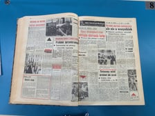 <p>Wrocławska prasa z lat siedemdziesiątych XX wieku,Wiecz&oacute;r Wrocławia</p>
