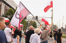 Wrocławianie upamiętnili 82. rocznicę wybuchu Powstania Warszawskiego, 1.08.2026 r.