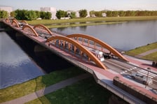 <p>Wizualizacja poszerzonych Most&oacute;w Trzebnickich, kt&oacute;ra nie może zostać zrealizowana.</p>