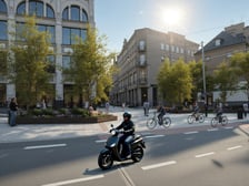 Wizualizacja ul. Ruskiej po planowanej rewitalizacji