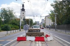 Remont torowiska na Traugutta i ul. Dobrzyńskiej / 8 sierpnia 2026 r.