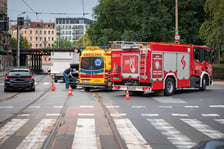 <p>Wypadek na skrzyżowaniu Reymonta i Kleczkowskiej, 06.08.2026</p>