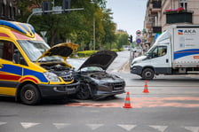<p>Wypadek na skrzyżowaniu Reymonta i Kleczkowskiej, 06.08.2026</p>