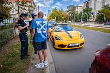Kolizja w rejonie skrzyżowania ul. Powstańców Śląskich i Jastrzębiej, 7.08.2026 r.