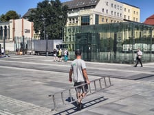Strefa kibica na Super Mecz w budowie, 13 sierpnia 2026