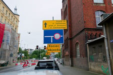 Prace na ulicy Trzebnickiej, 22.08.2026 r.