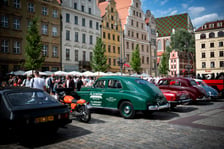 Parada uczestników zlotu MotoClassic Wrocław 2026 dotarła na Rynek, 21.08.2026 r.