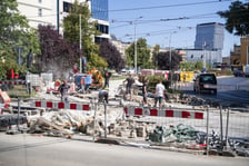 Remont torowiska na ulicach Stawowej i Peronowej