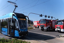Wypadek na skrzyżowaniu ul. Kosmonautów i 11 listopada, 27.08.2026 r.