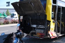 Wypadek na skrzyżowaniu ul. Kosmonautów i 11 listopada, 27.08.2026 r.