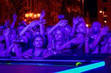 Koncert Budki Suflera i Justyny Steczkowskiej na Rynku.