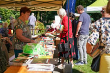 Piknik w parku parku im. Lesława Węgrzynowskiego