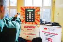 Szkolenie "Bezpieczny Wrocław" w X LO we Wrocławiu