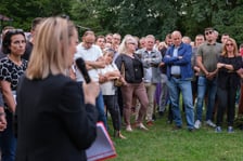 Spotkanie mieszkańców z urzędnikami w Parku Na Skraju na Brochowie (czwartek 3 września)