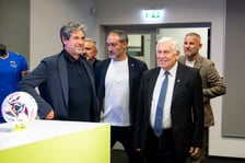 <p>Konferencja prasowa zapowiadająca Mecz Mistrz&oacute;w: Polska vs. Włochy. Wrocław, 08.09.2026.</p>