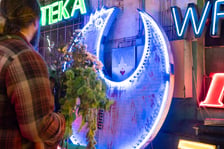 Noc Neonów w Zajezdni Popowice.