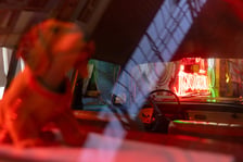 Noc Neonów w Zajezdni Popowice.