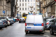 <p>Akcja służb przy ul. Rejtana, po odkryciu na poddaszu kamienicy niewybuchu z czas&oacute;w II wojny światowej.Wrocław, 14.09.2026.</p>