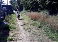 Promenada Krzycka na odcinku od ul. Krzyckiej do Racławickiej