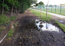 Promenada Krzycka na odcinku od ul. Krzyckiej do Racławickiej
