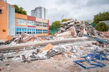 Budowa hali gimnastycznej przy SP 97 we Wrocławiu, wrzesień 2026