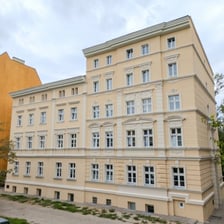 Wyremontowane wiosną kamienice pod adresem św. Jerzego 21 i 23 czeka jeszcze drugi etap obejmujący klatkę schodową.