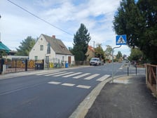 <p>ulica Łużycka po remoncie</p>