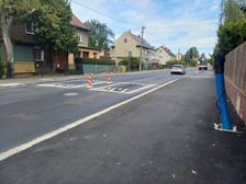 <p>ulica Łużycka po remoncie</p>