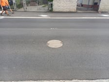 <p>ulica Łużycka po remoncie</p>
