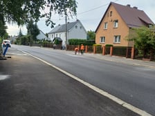 <p>ulica Łużycka po remoncie</p>