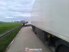 Wypadek na A4 przed węzłem „Pietrzykowice”