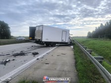 Wypadek na A4 przed węzłem „Pietrzykowice”
