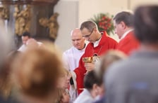 <p>Uroczysta msza święta w kościele św. Maurycego 20 września</p>